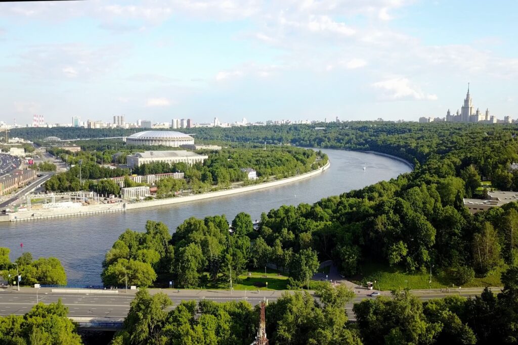 Стадион «Лужники» рядом с ЖК «Особняк в Хилковом переулке»